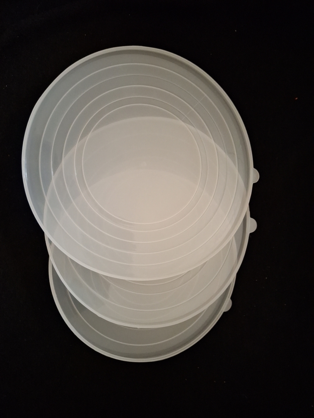 Golden Rabbit Enamalware, Sea Glass Speckled Mixing Bowl Set W/Lids - Picture 8 of 9